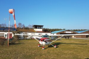 Eine Cessna chartern bei der Flugschule Fläming Air