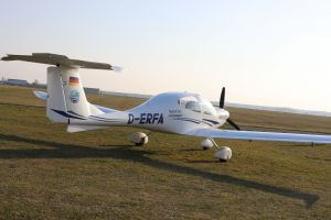 Kleinflugzeug Diamond Star DA 40 mieten bei der Flugschule Fläming Air